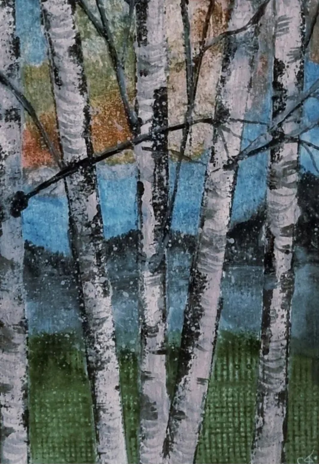 BJÖRK SERIEN 30x40 cm